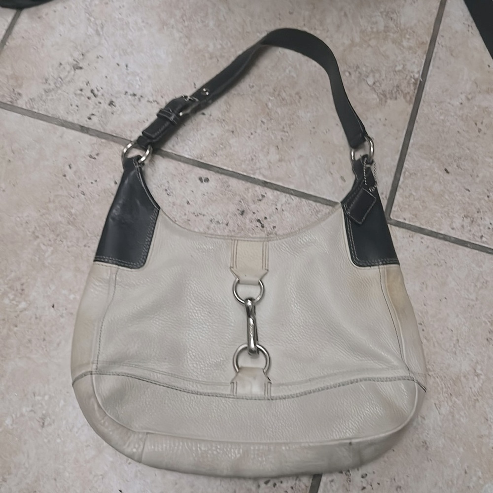 Coach Leather Shoulder Bag